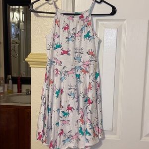 Unicorn dress size 7